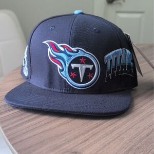 Tennessee Titans Pro Standard Snapback Hat NFL Navy Blue Embroidered Logo NWT